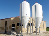 Nave de Cebadero. Ingeniería Ganadera